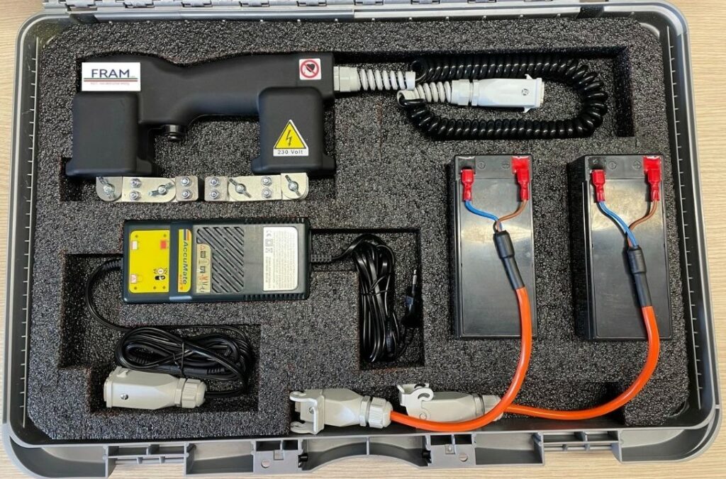 Giogo a batteria controllo magnetico controlli non distruttivi giogo ac gioco dc