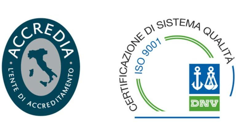 certificato accredia rapporto di taratura annuale certificazione annuale accredia ISO 9001 controlli non distruttivi