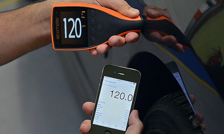 elcometer attrezzature per sabbiatura e verniciatura ispezione dei rivestimenti spessimetri rivestimenti digitali precisione micron controlli non distruttivi