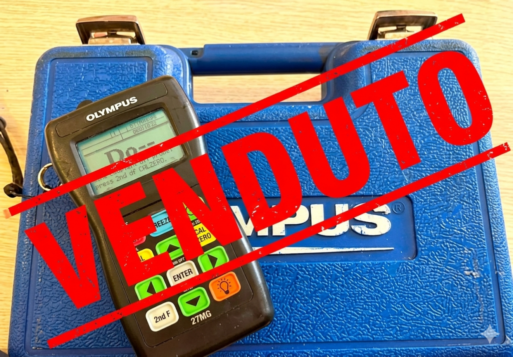 27 MG olympus - usato garantito - fram sas vendita prodotti per controllo non distruttivo